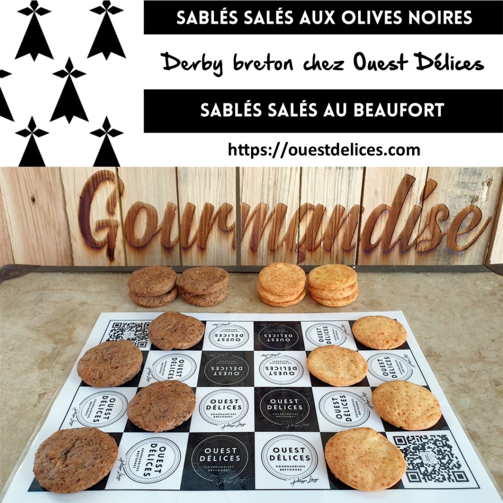 Le jeu de sablés bretons salés by Ouest Délices