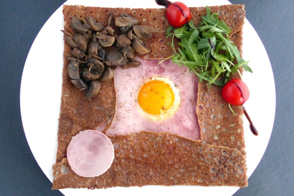 Galette Complete Jambon Champignons