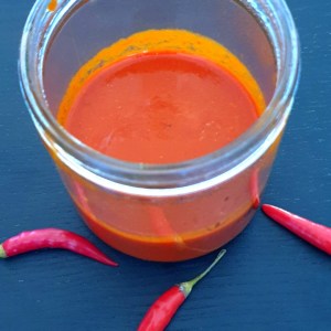 sauce sriracha maison en version lactofermentation