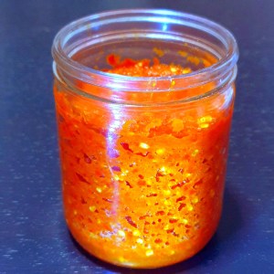 Fermentation 4 jours de la sauce sriracha maison