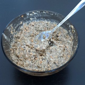 préparation des crackers sans gluten cent pour cent graines