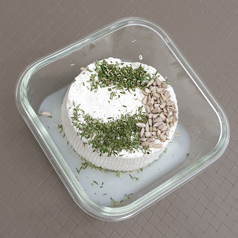 préparation du bruccio au miel de garigue