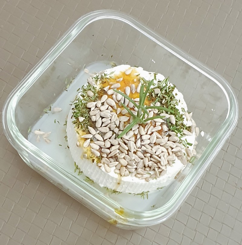 préparation du bruccio au miel de garigue