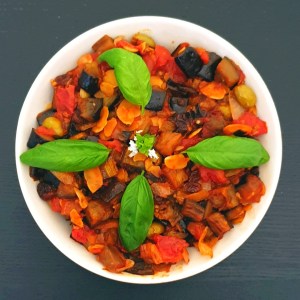 Caponata, recette sicilienne