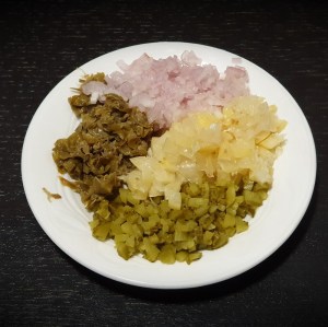 Préparation pour rillettes de thon aux algues