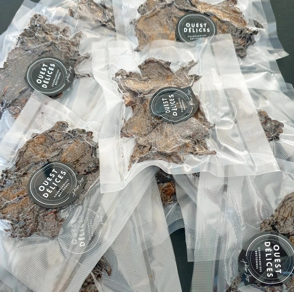 Mise sous-vide du beef jerky pour conservation