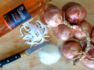 Pickles d'oignons roses de Roscoff