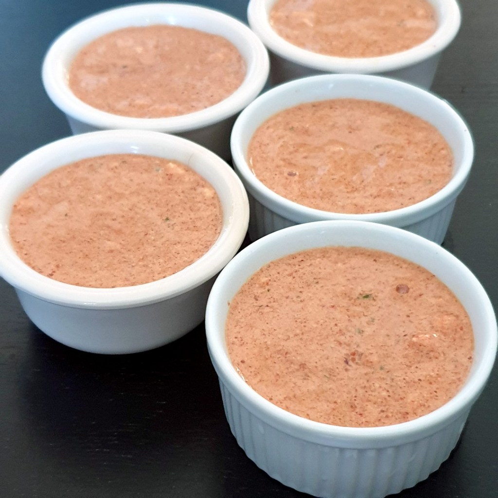 Mise en ramequins des gâteaux de foies
