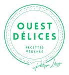 Logo Ouest Délices recettes vegan