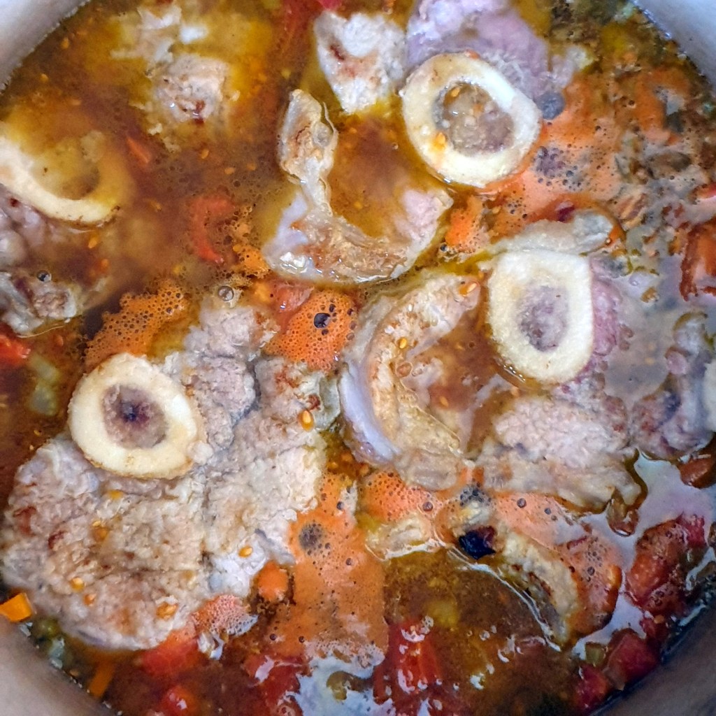 osso-buco - avant passage au four