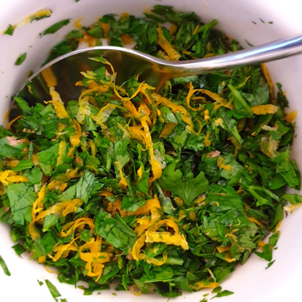 osso-buco - gremolata