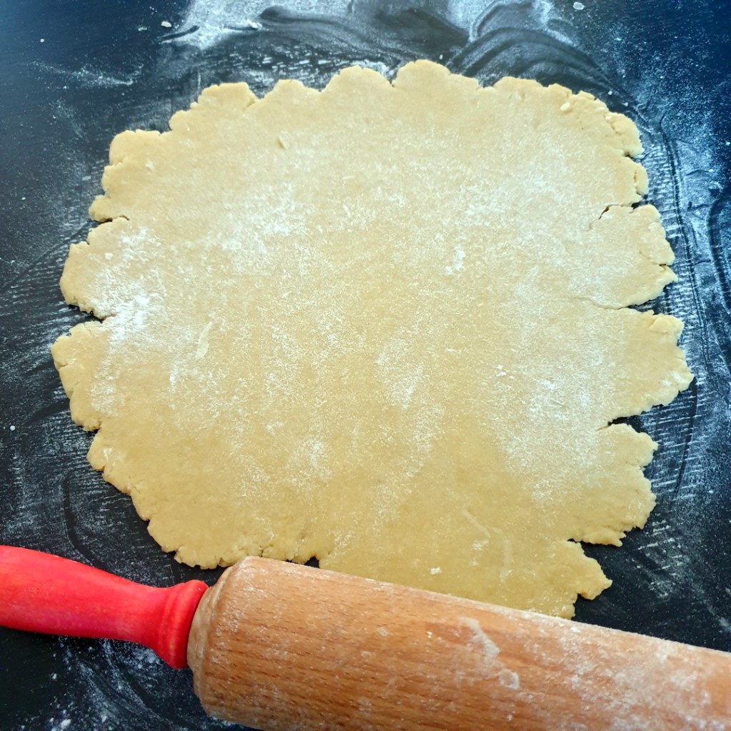 La pâte brisée pour la tarte Tatin