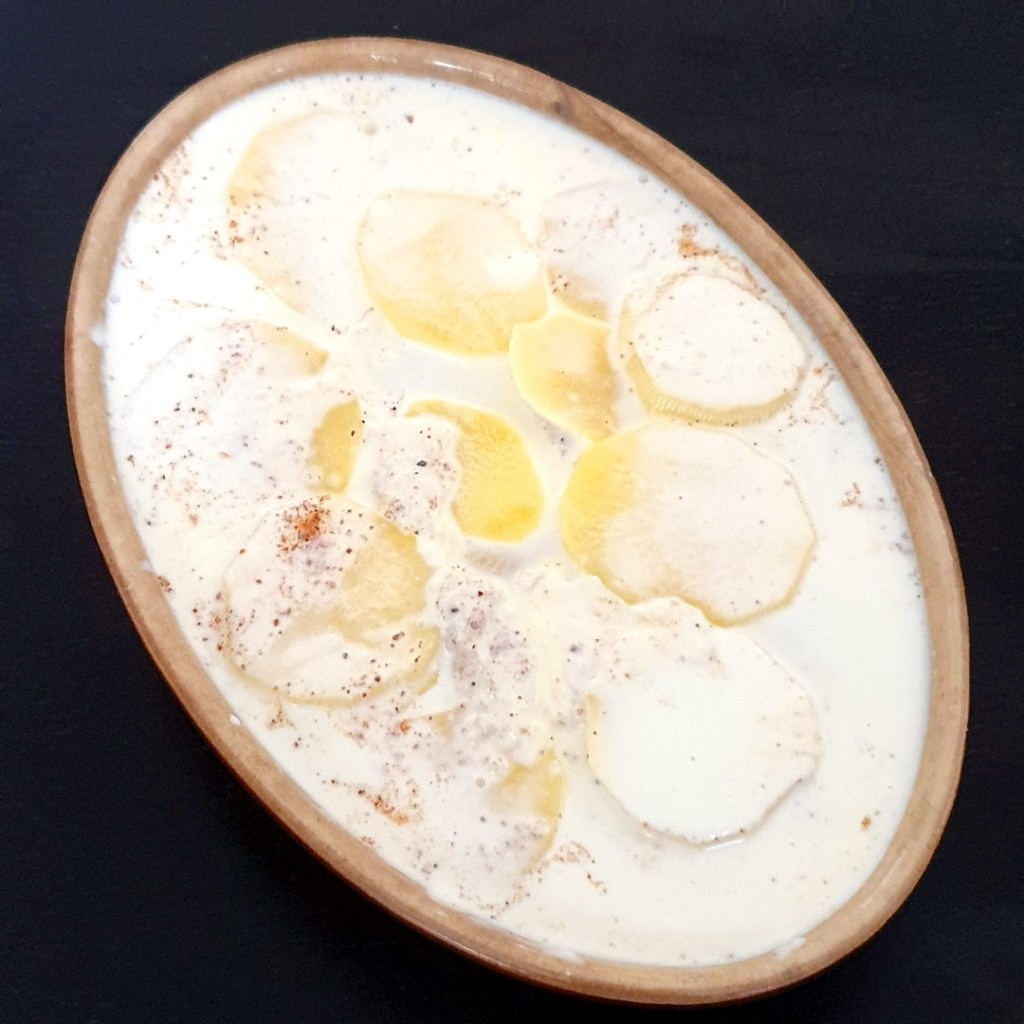 gratin dauphinois - avant cuisson