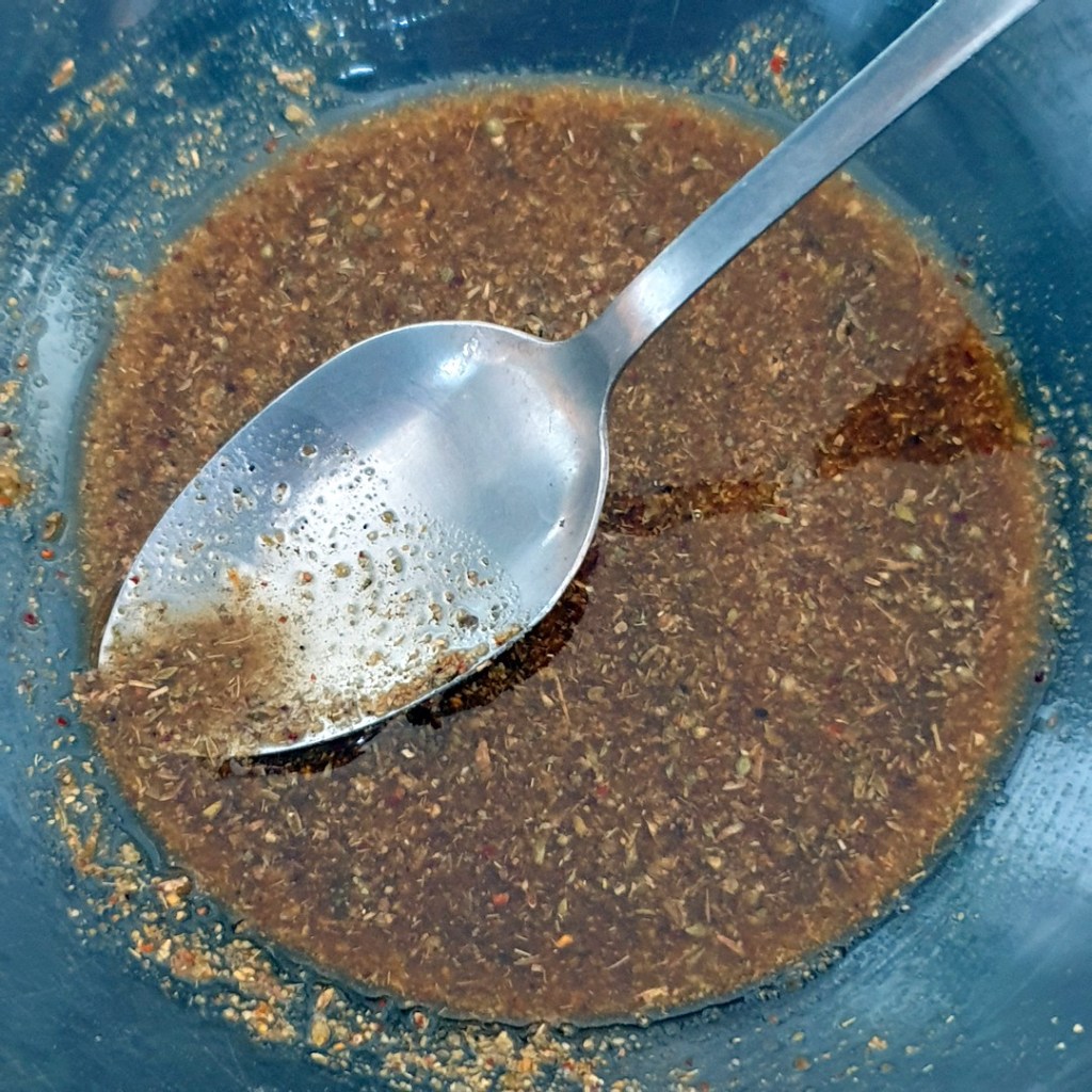 mélange d'épices pour potimarron rôti en frites