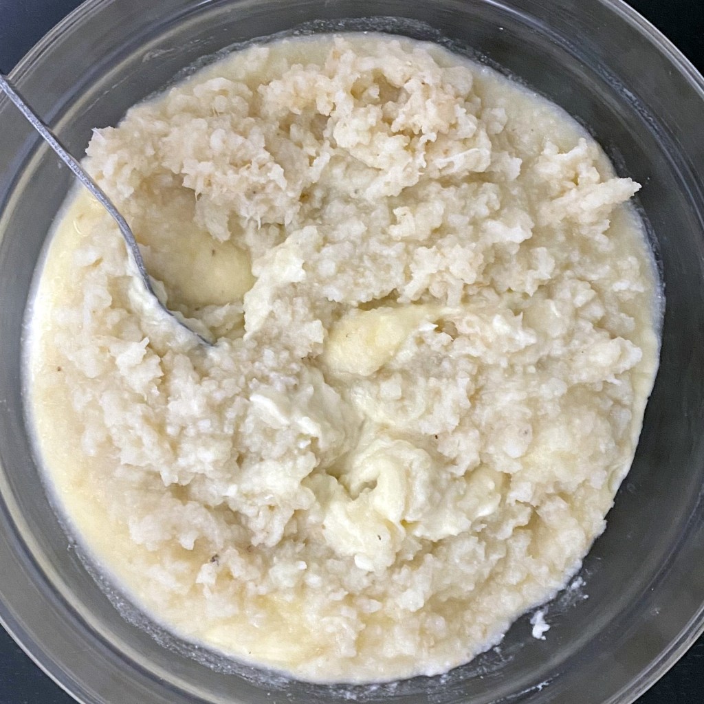 purée de pomme de terre avec chou fleur et céleri