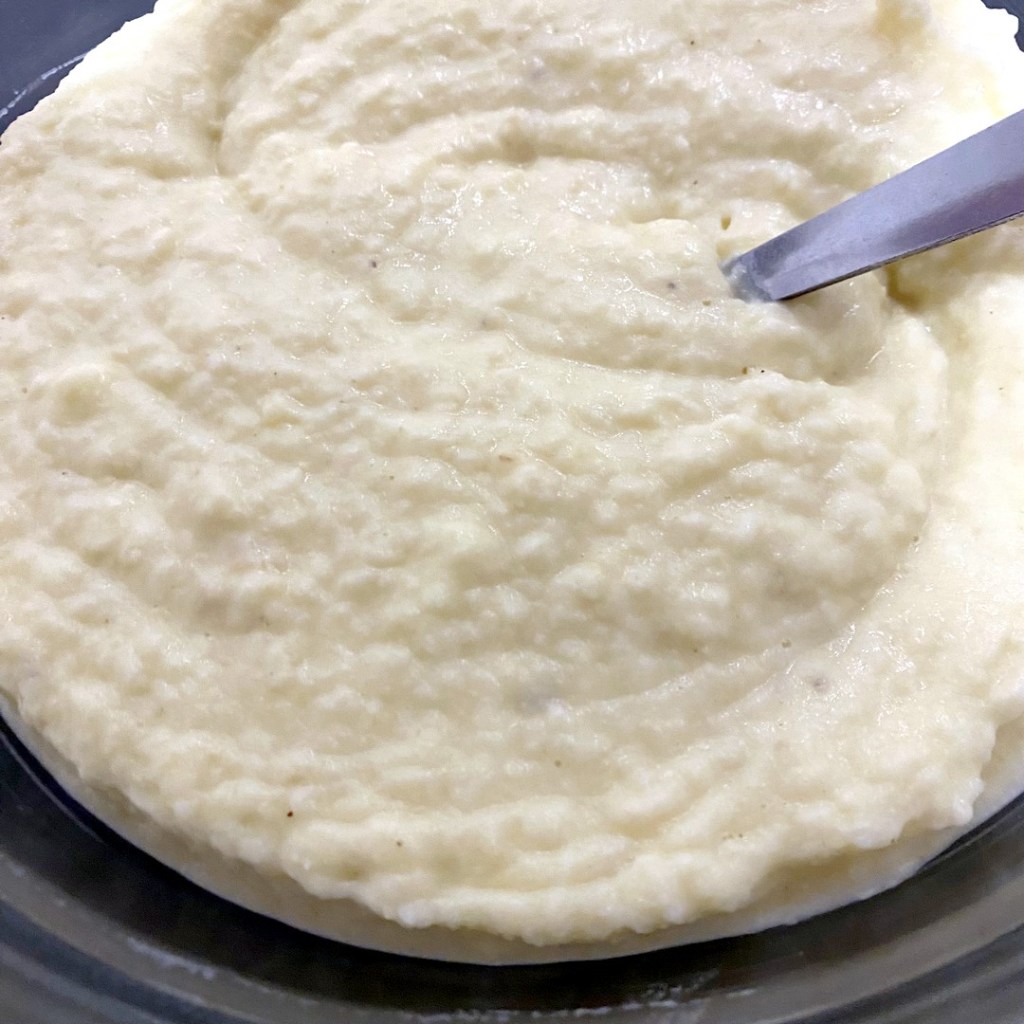 purée de pomme de terre avec chou fleur et céleri