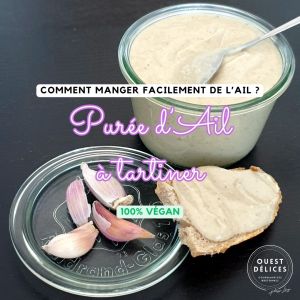 Purée d'ail à tartiner