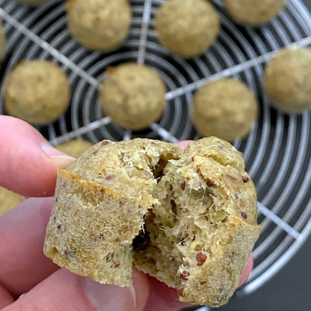 dégustation d'un cake thon olive