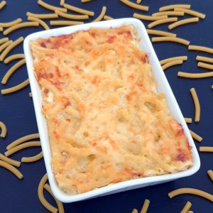 Gratin de macaroni à la lyonnaise