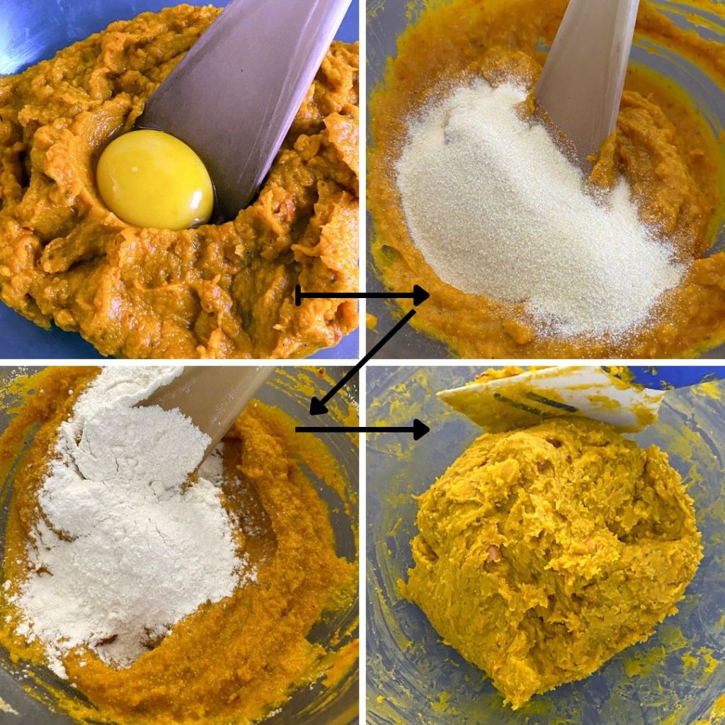 Appareil pour gnocchi au potimarron