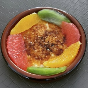 Lemon Posset façon crème brulée