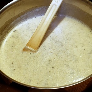 Cuisson lente du riz au lait