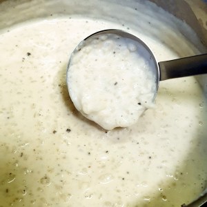 Riz au lait crémeux