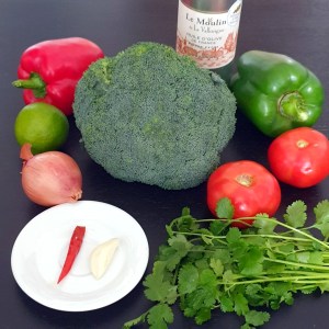 Les ingrédients du brocamole