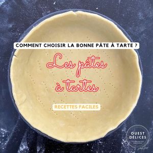 Les pâtes à tartes