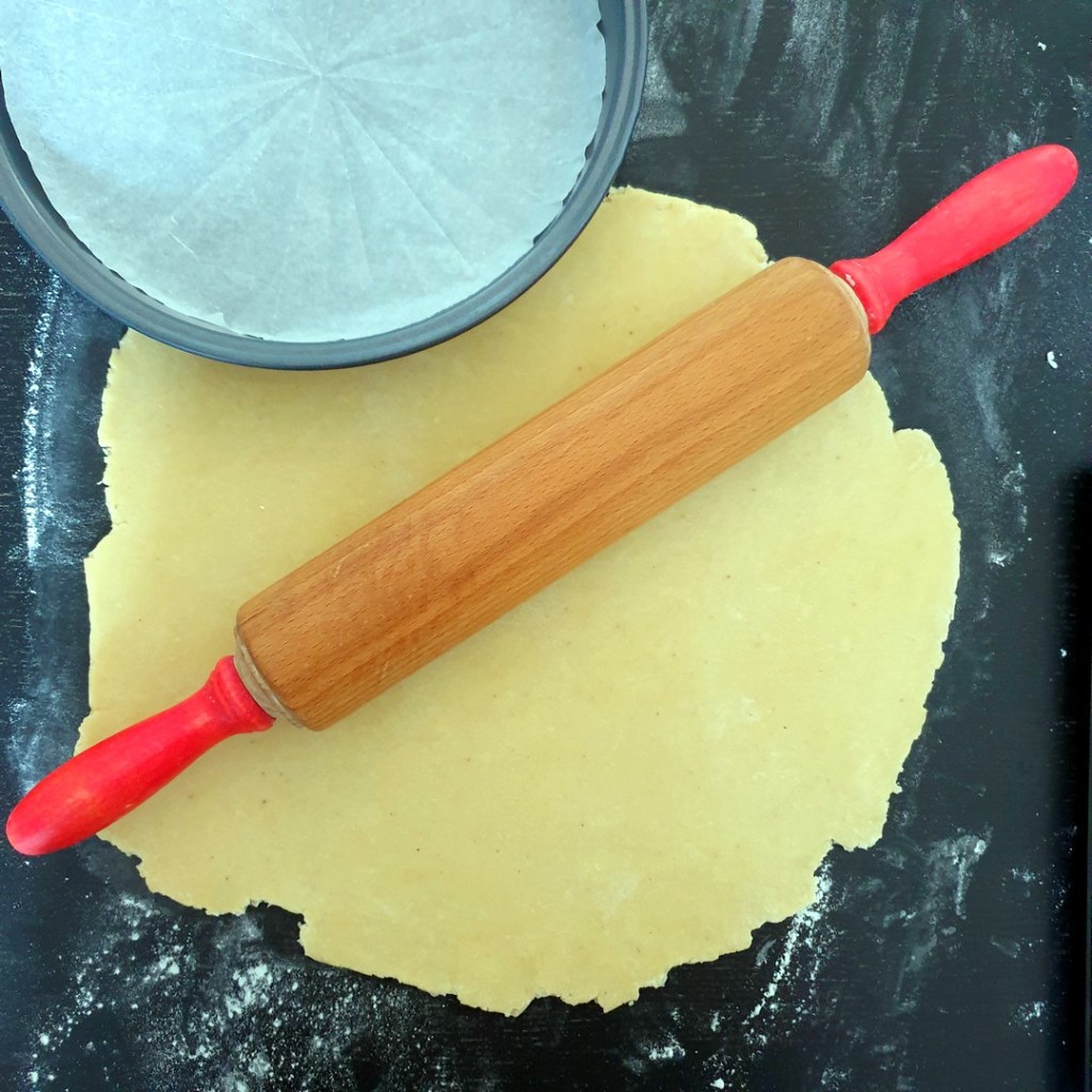 Abaisse de la pâte brisée