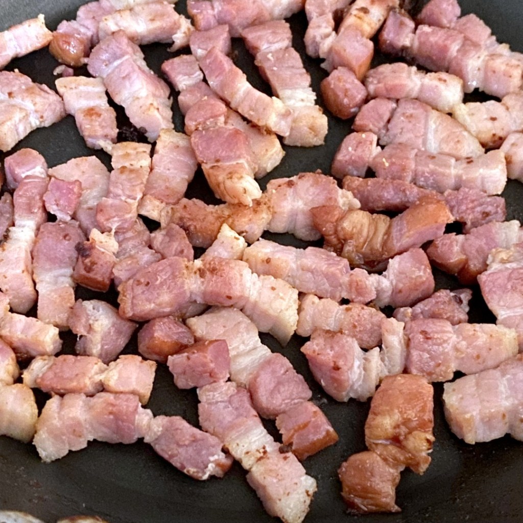 lardons cuits de ventrèche fumée