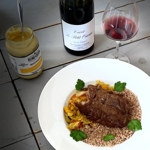 Dégustation du paleron et couscous de sarrasin