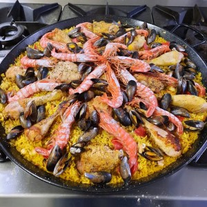 Paella mixte