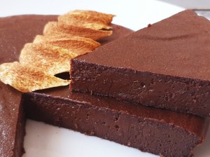 fondant chocolat potimarron et azuki