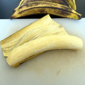 Foutou - découpe de la banane plantain