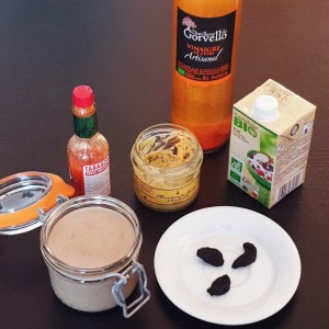 Vinaigrette légère à l'ail noir