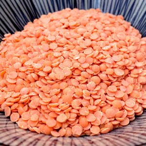 Lentilles corail pour dahl ou dal