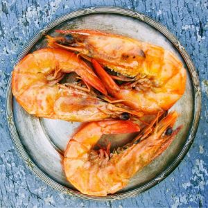 Gambas cuites pour l'apéro