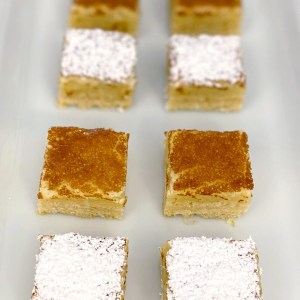 Lemon squares ou carrés au citron