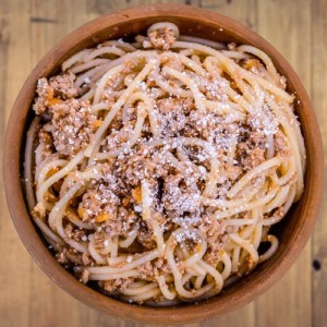 Spaghetti à la bolognaise