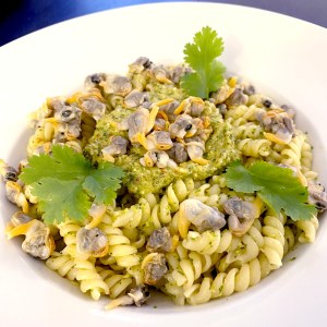 pates alle vongole au citron confit