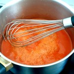 Sauce Jean Vignard - Pierre Gagnaire : première cuisson