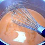 Sauce Jean Vignard - Pierre Gagnaire : ajout du beurre