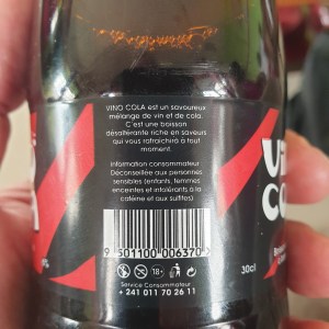 l'argumentaire marketing du vino cola